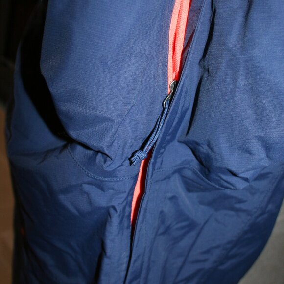 The North Face Hy Vent Jacket Blue w/ Orange Lining Size XL (NWOT) - Picture 4 of 16